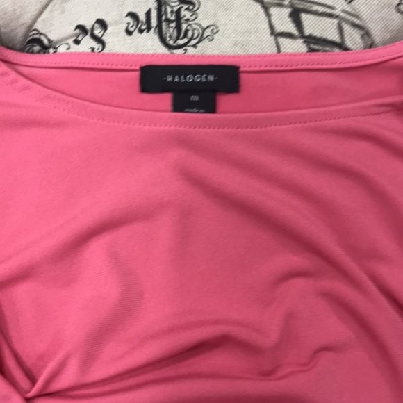 Halogen Drape Front Jersey Top - Picture 3 of 5